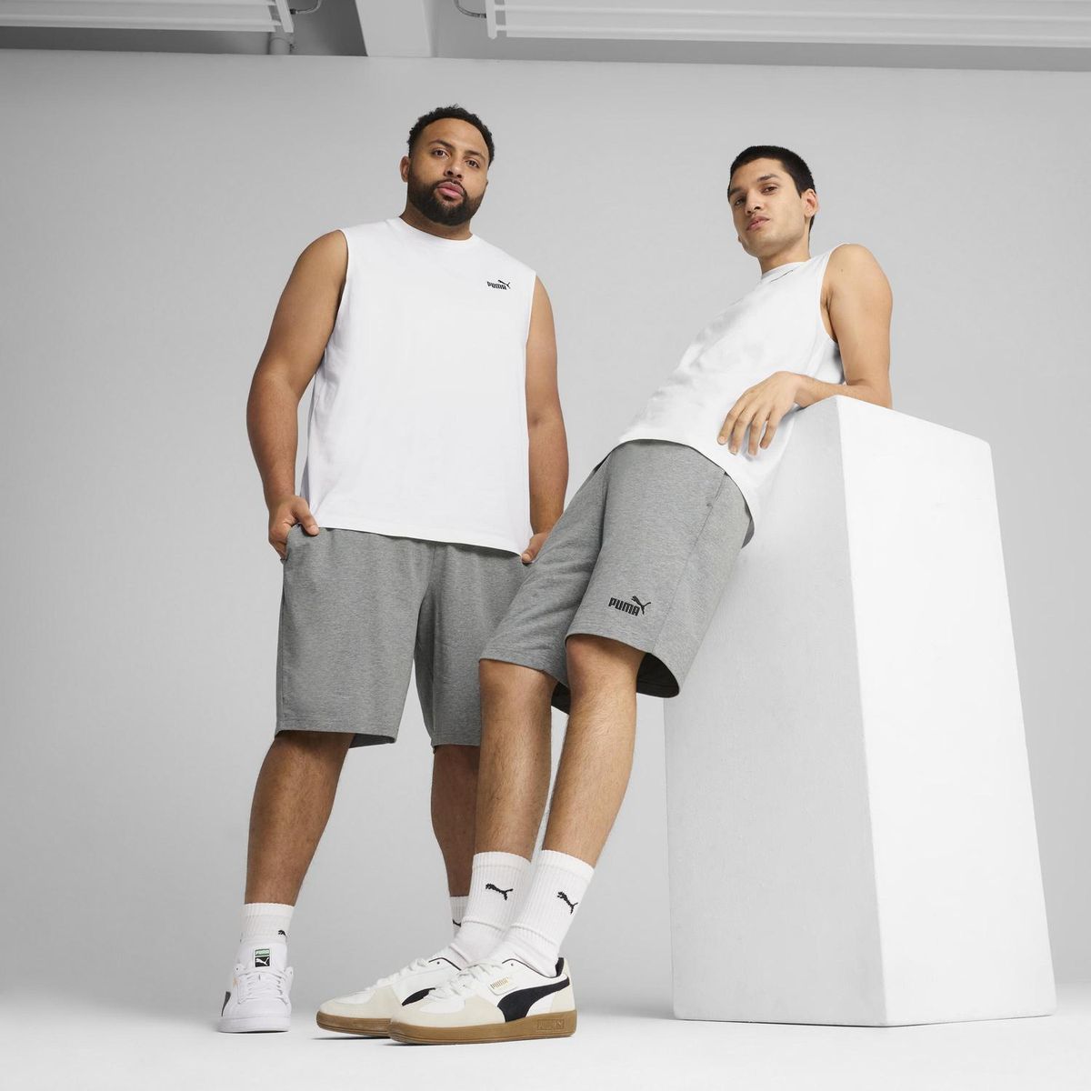 PUMA - Short Hombre Ess No. 1 Logo Jersey Shorts 10''