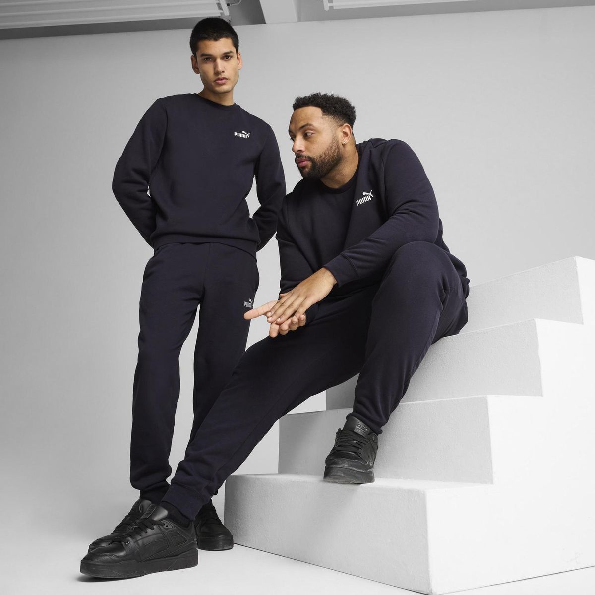 PUMA - Pantalón Deportivo Hombre Ess No. 1 Logo Sweatpants Fl Cl