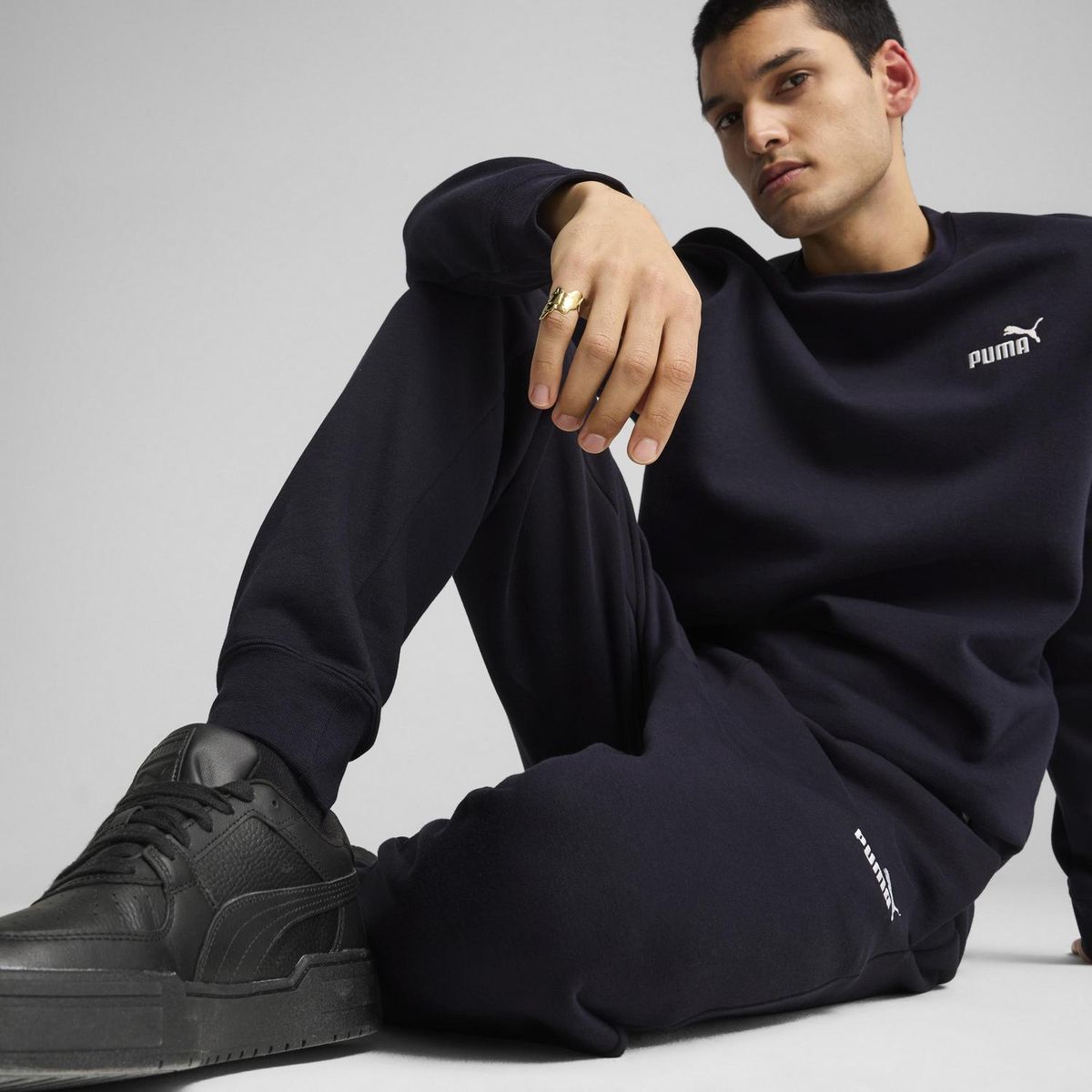 PUMA - Pantalón Deportivo Hombre Ess No. 1 Logo Sweatpants Fl Cl