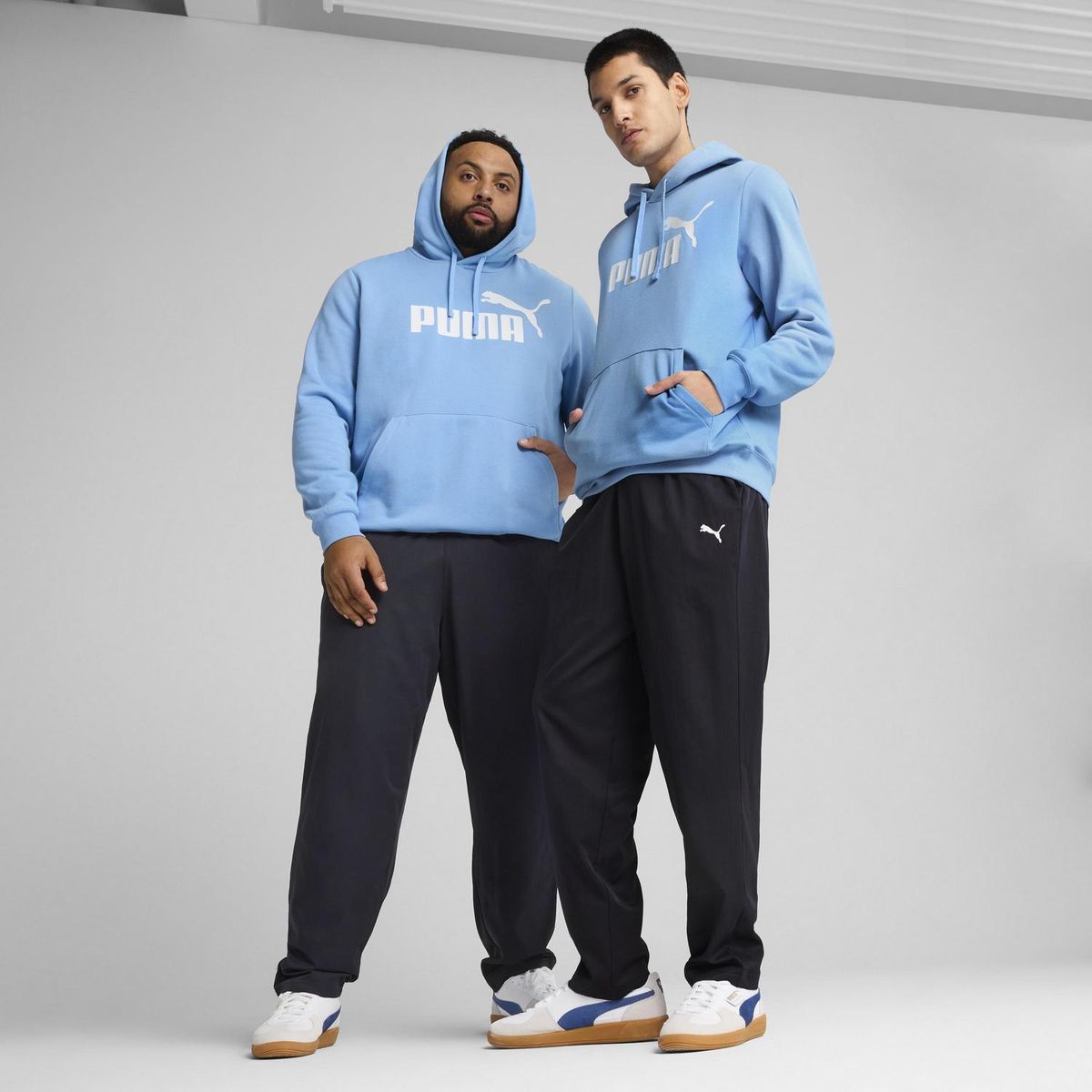 PUMA - Pantalón Deportivo Hombre Ess Puma Logo Woven Pants Op