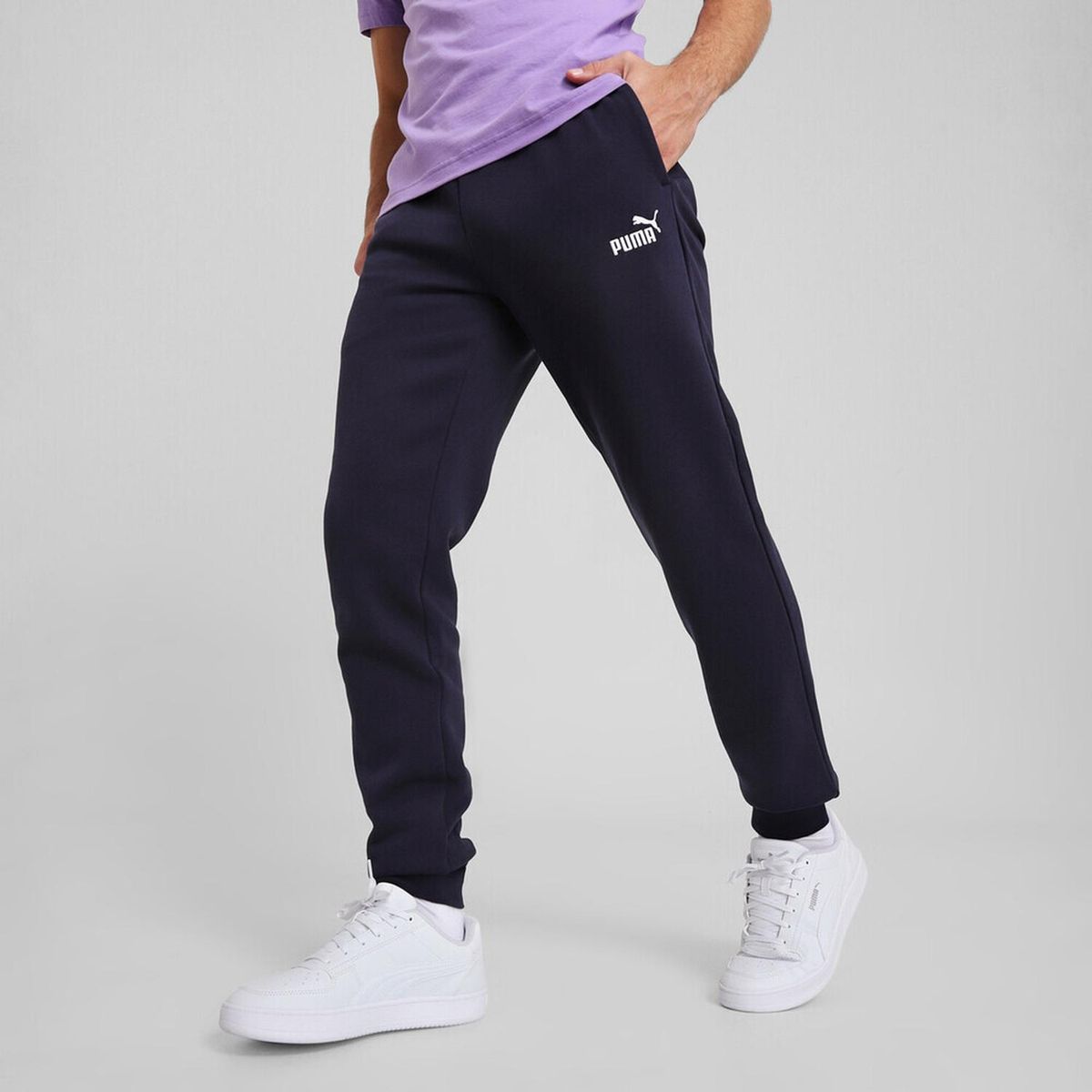 PUMA - Pantalón Deportivo Hombre Ess No. 1 Logo Slim Sweatpants Fl Cl (s)