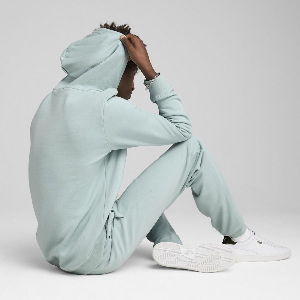 PUMA - Polera Hombre Ess 2 Color Small No. 1 Logo Hoodie Fl