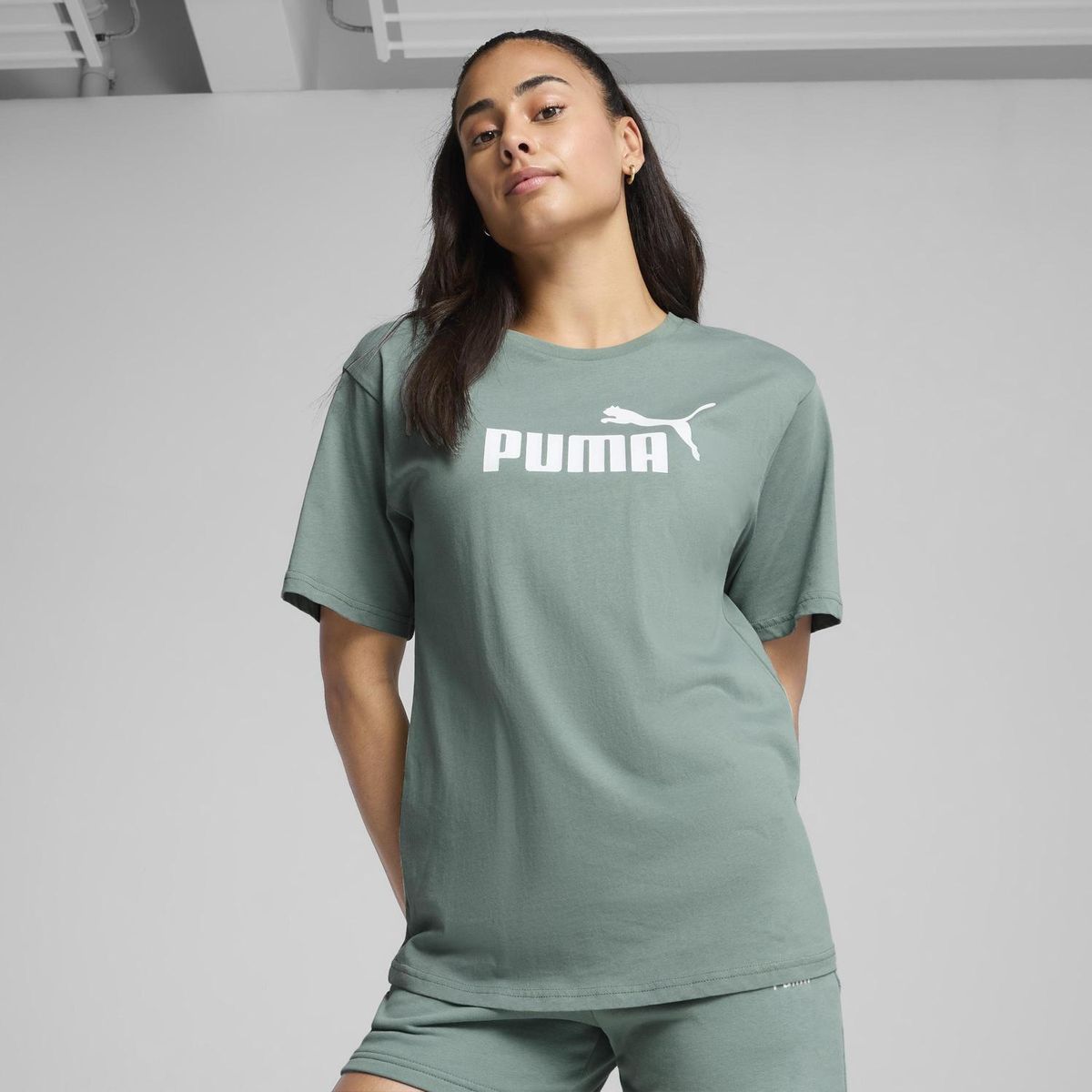 PUMA - Polo Deportivo Mujer Ess No.1 Logo Relaxed Tee