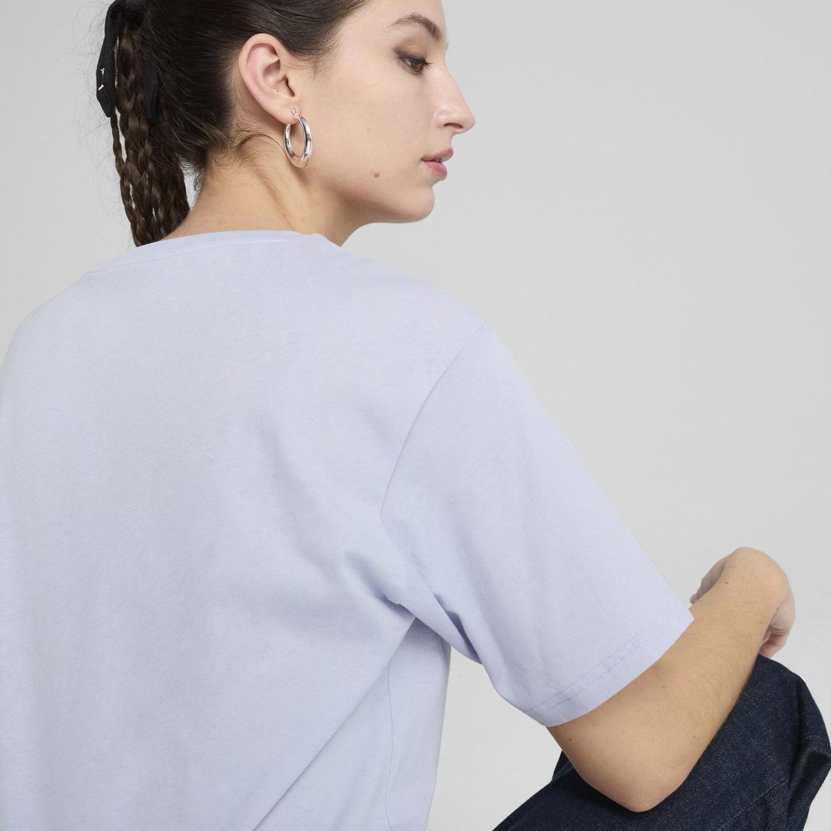 PUMA - Polo Deportivo Mujer Ess Puma Logo Relaxed Tee