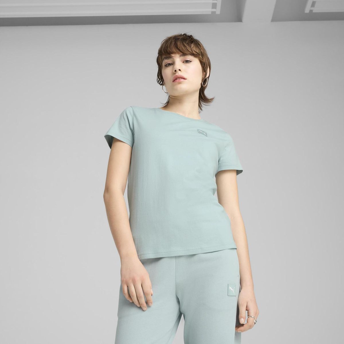 PUMA - Polo Deportivo Mujer Ess Elevated Tee