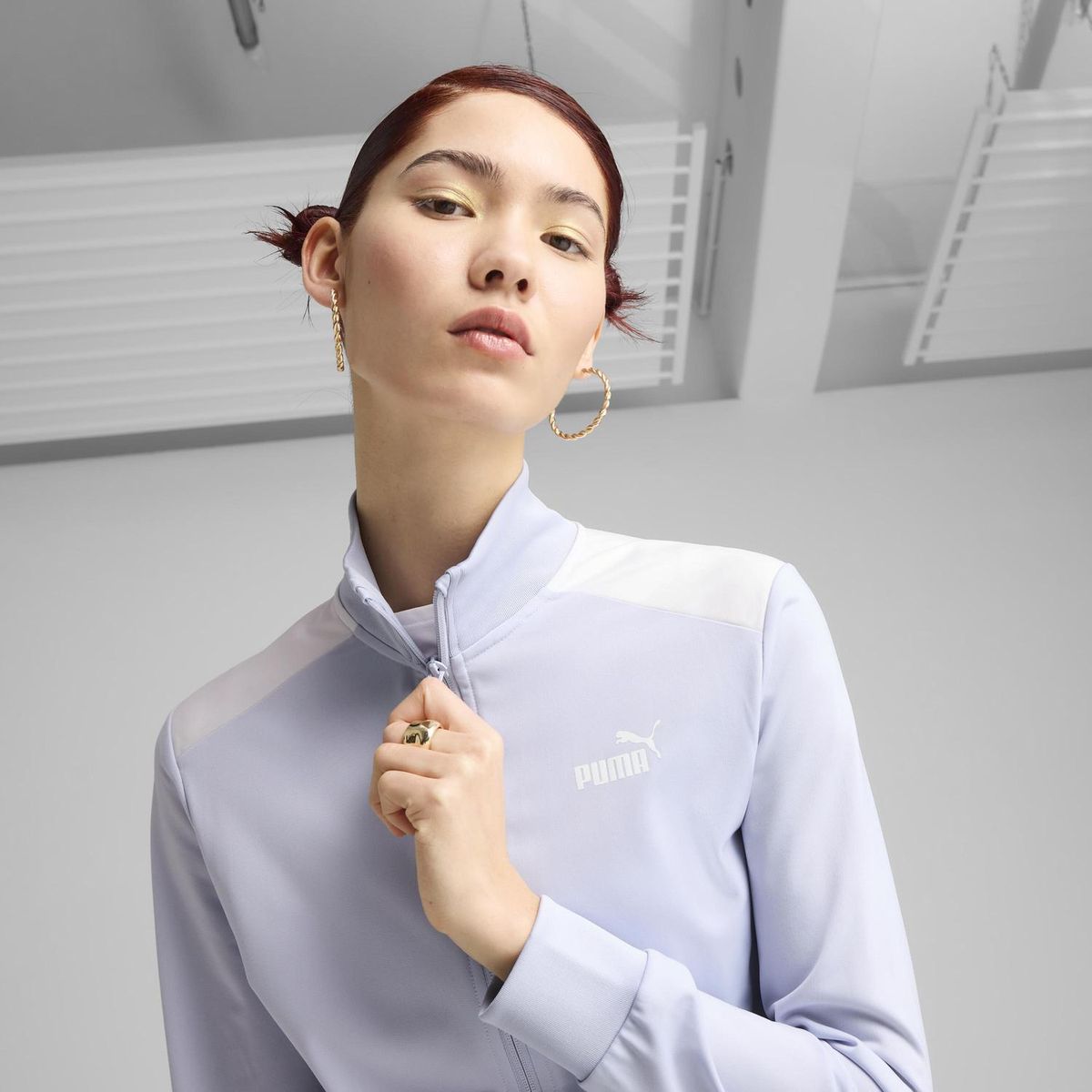 PUMA - Buzo Conjunto Mujer Poly Suit Op