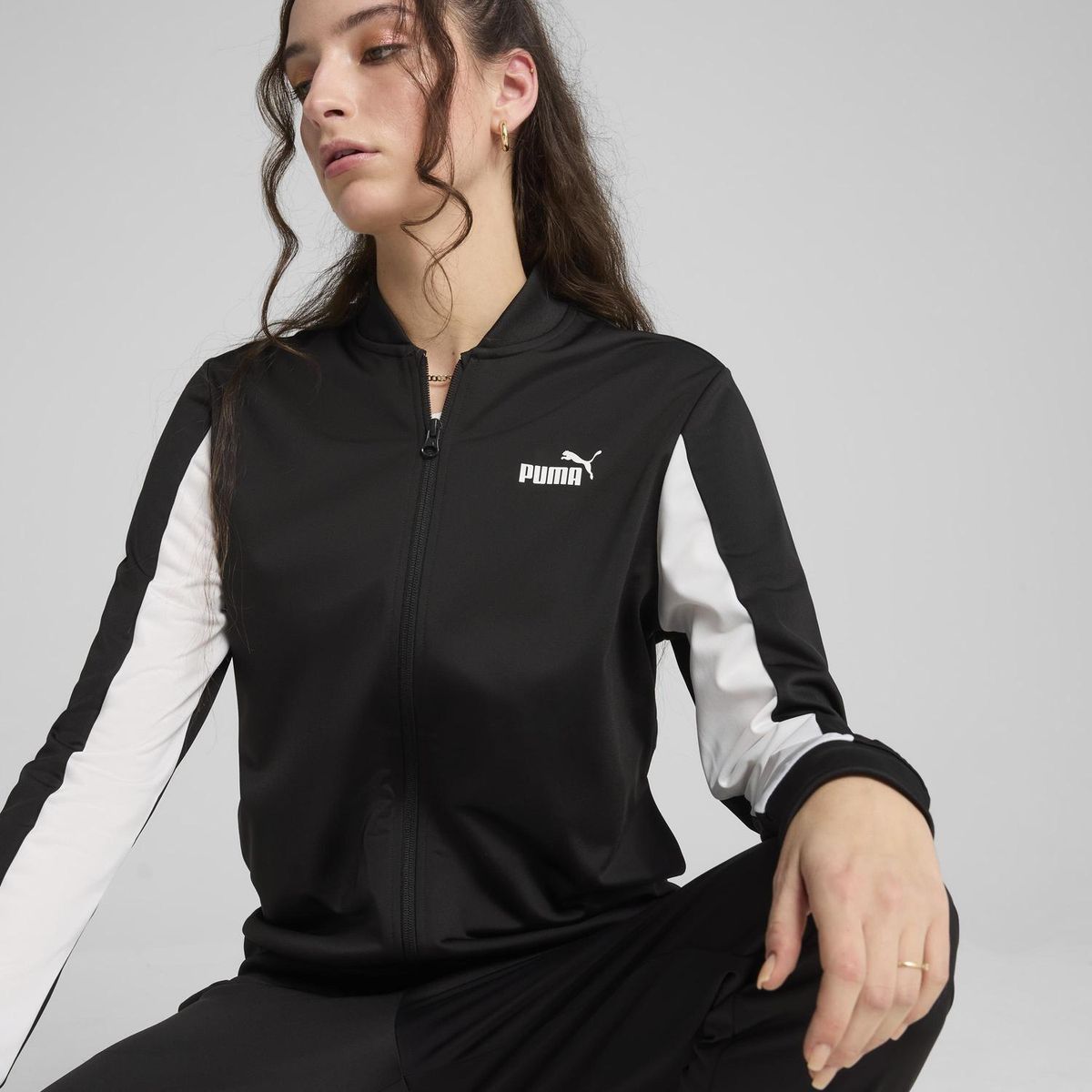 PUMA - Buzo Conjunto Mujer Poly Baseball Suit Cl