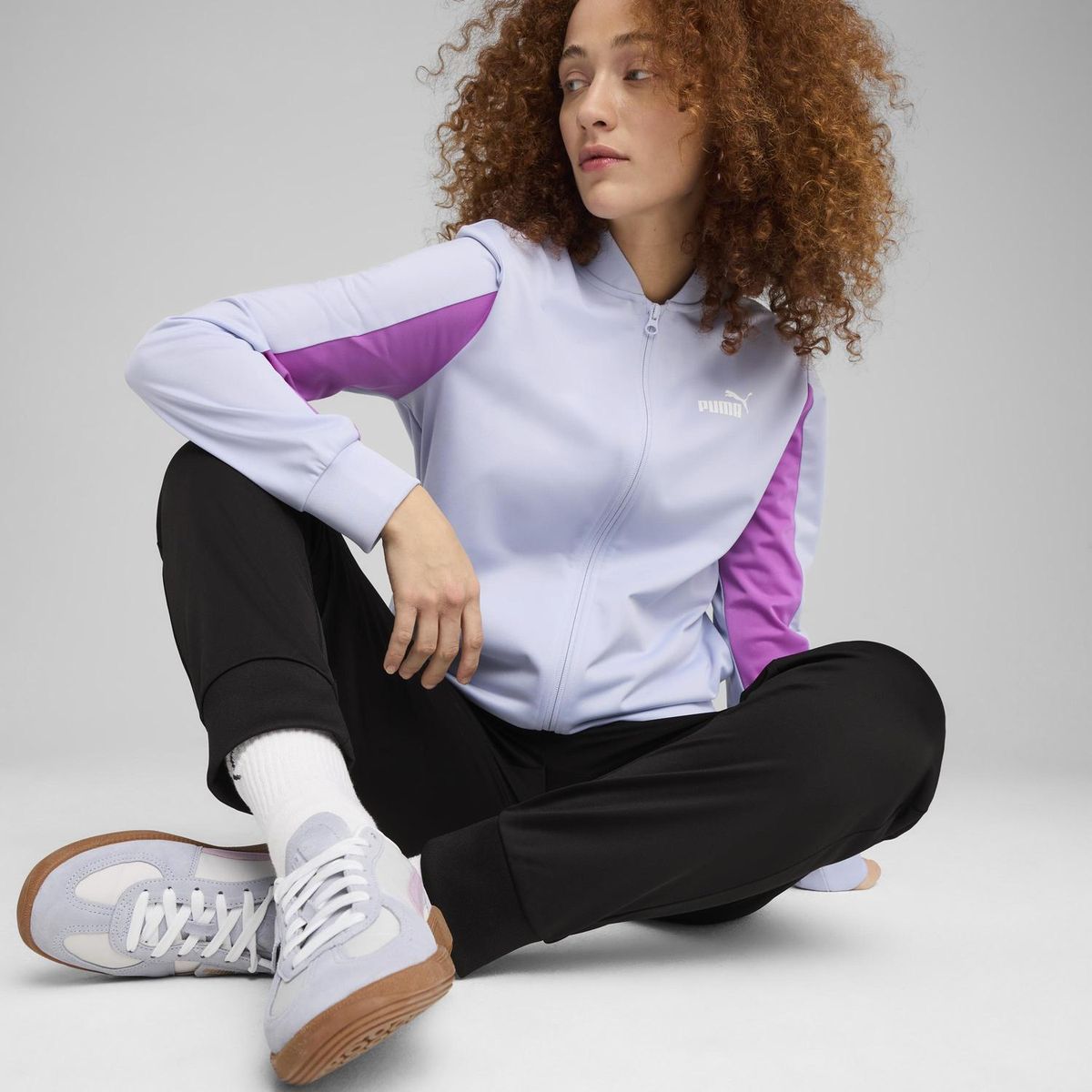 PUMA - Buzo Conjunto Mujer Poly Baseball Suit Cl
