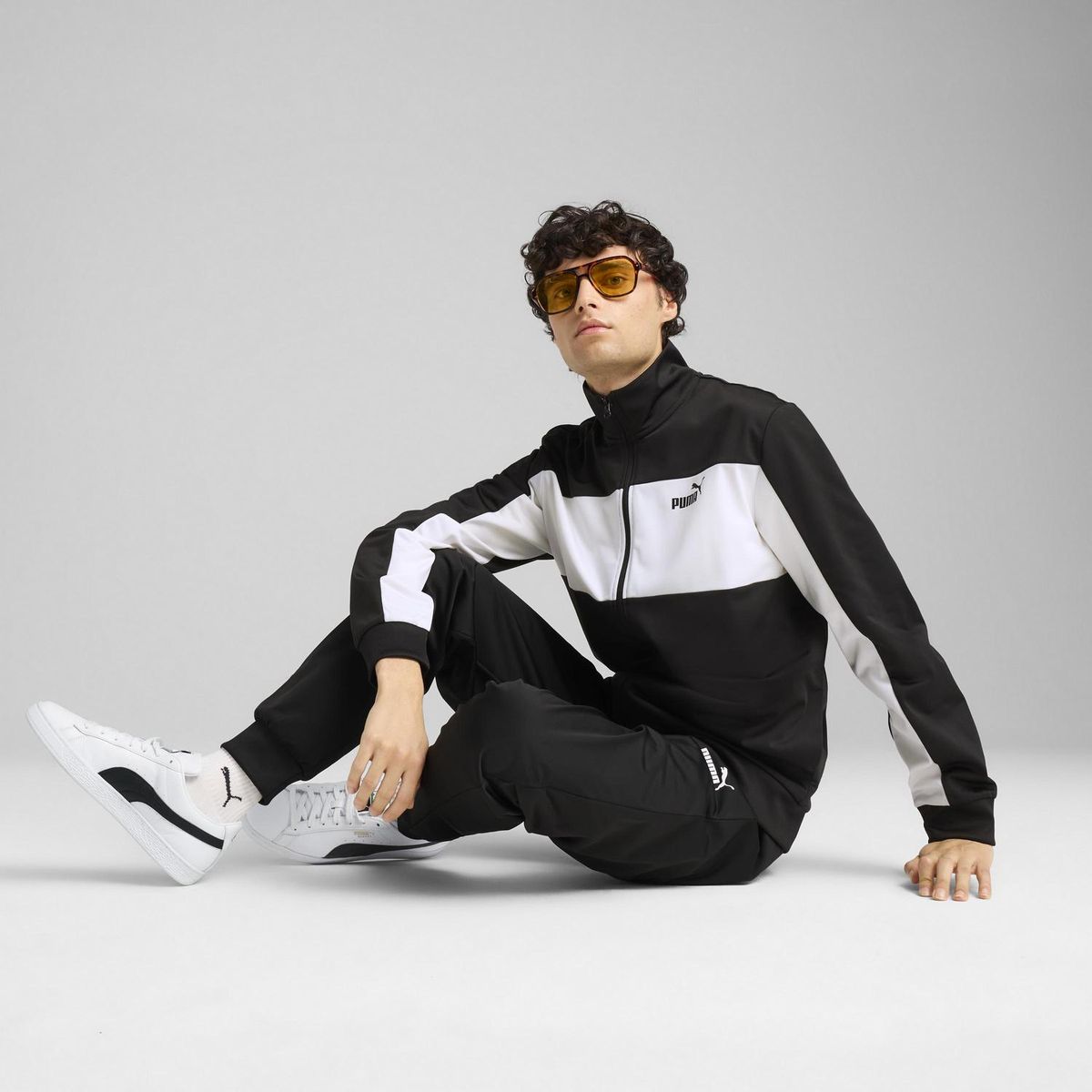 PUMA - Buzo Conjunto Hombre Puma Poly Colorblock Suit