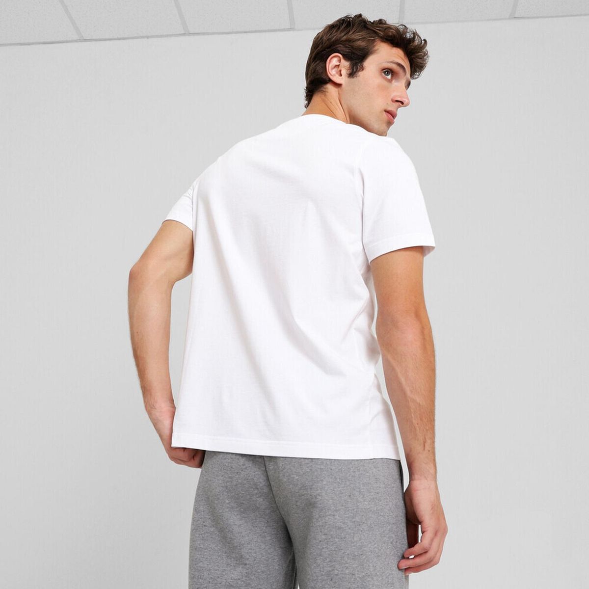 PUMA - Polo Deportivo Hombre Wardrobe Ess Suede Tee