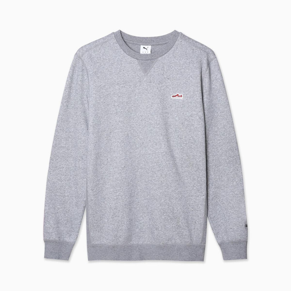 PUMA - Polera Hombre Wardrobe Ess Suede Crew Fl