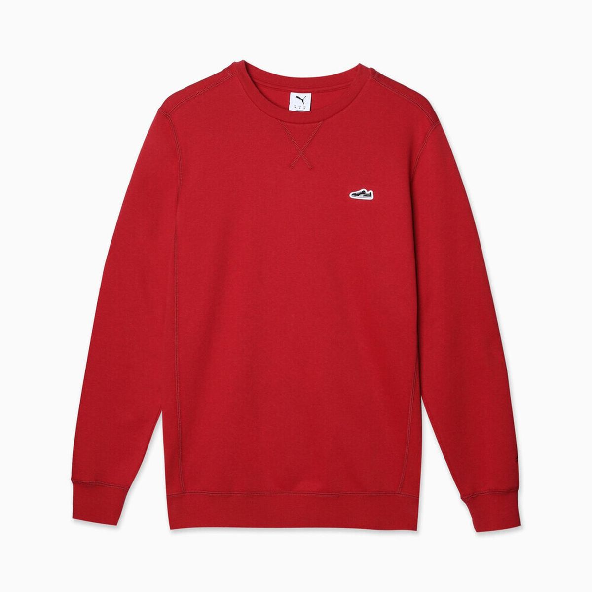 PUMA - Polera Hombre Wardrobe Ess Suede Crew Fl