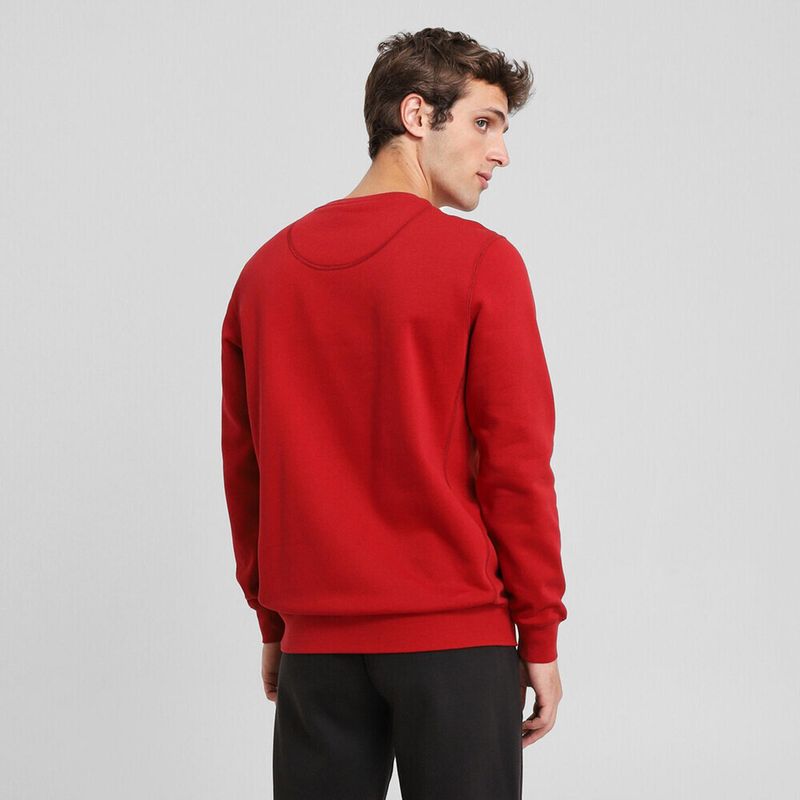 PUMA - Polera Hombre Wardrobe Ess Suede Crew Fl