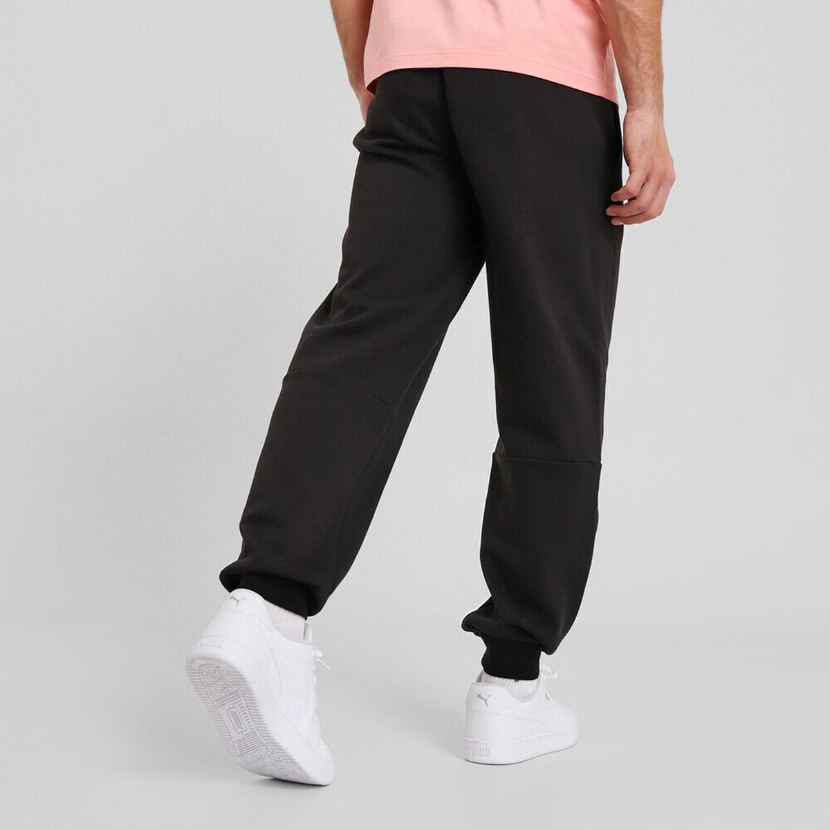 PUMA - Pantalón Deportivo Hombre Wardrobe Ess Suede Sweatpant Fl