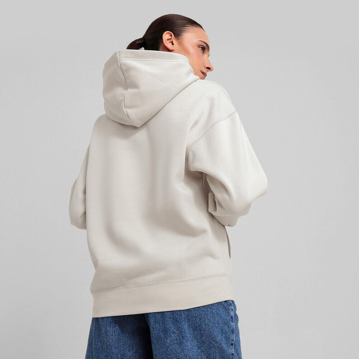 PUMA - Polera Deportiva Mujer Wardrobe Ess Suede Hoodie Fl