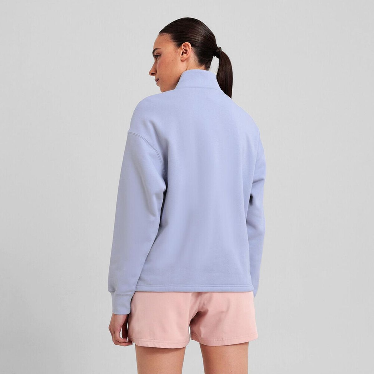 PUMA - Polera Deportiva Mujer Ess Elevated Half Zip Fl