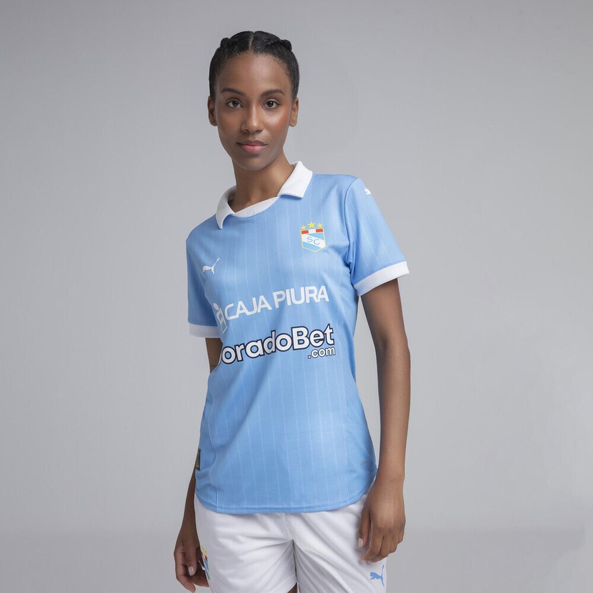 PUMA - Camiseta Oficial Mujer Sporting Cristal Local Puma