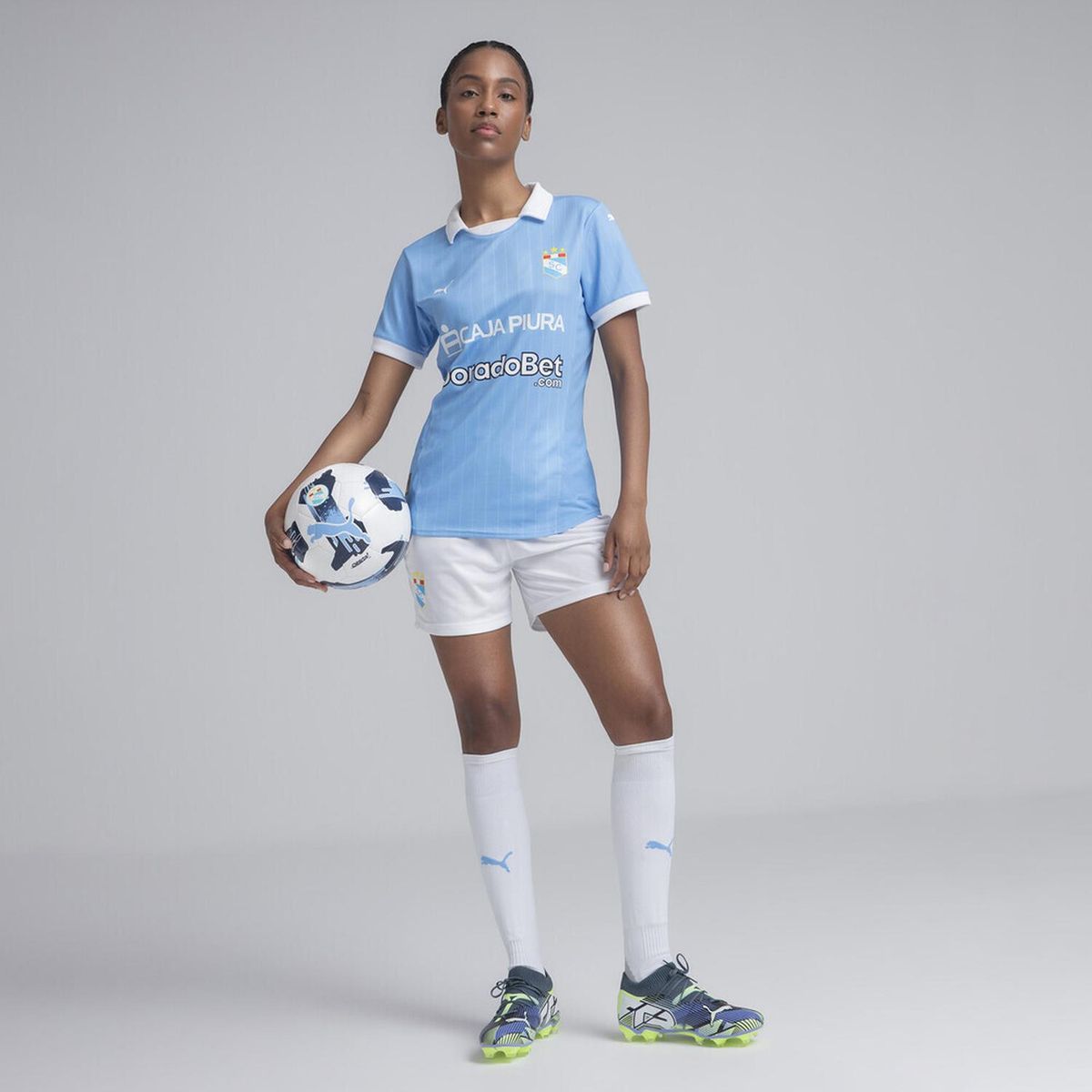 PUMA - Camiseta Oficial Mujer Sporting Cristal Local Puma