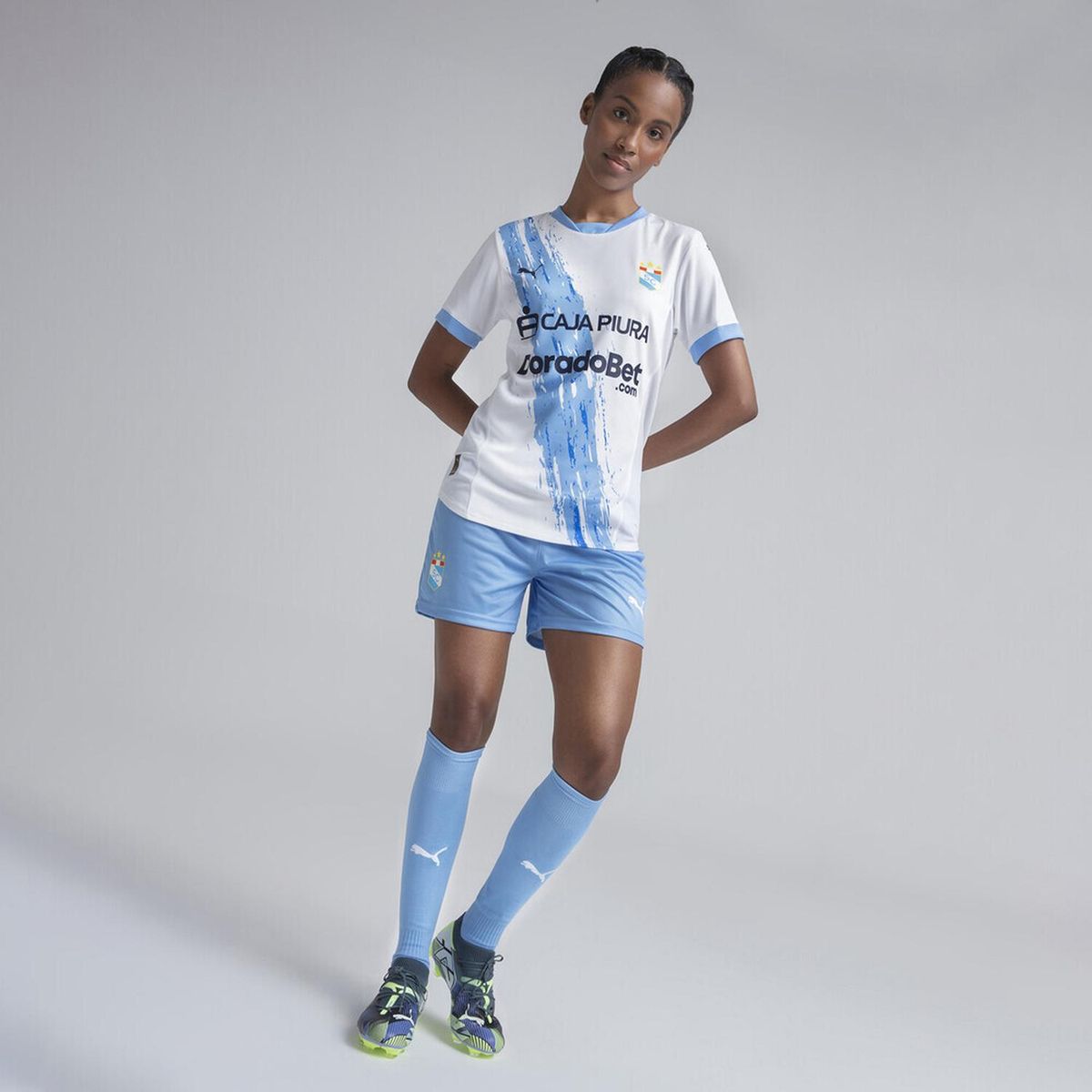 PUMA - Camiseta Oficial Mujer Sporting Cristal Local Puma