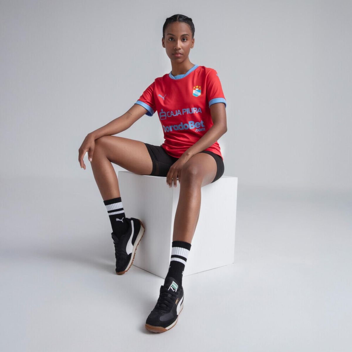 PUMA - Camiseta Oficial Mujer Sporting Cristal Jersey Puma