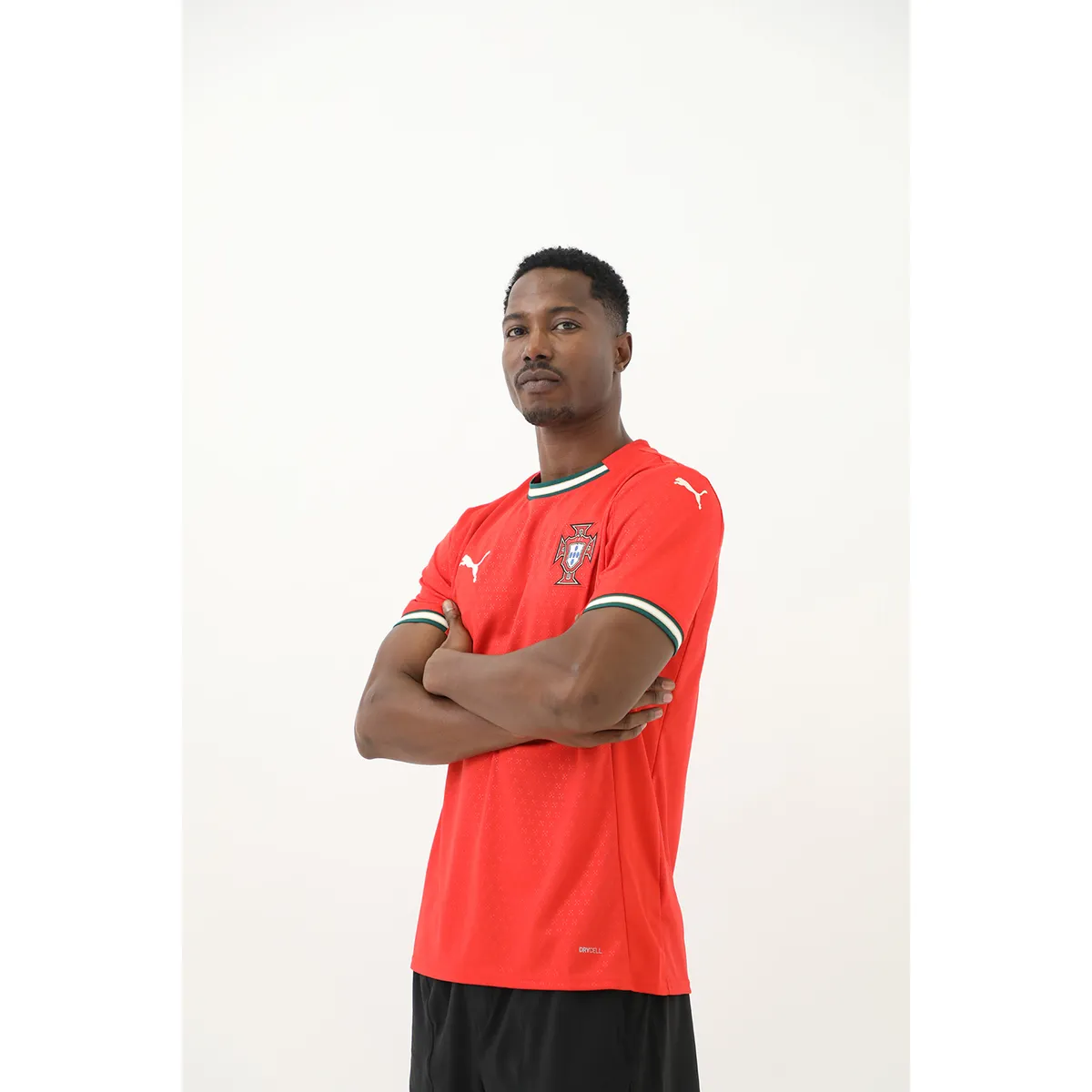 PUMA - Camiseta Oficial Portugal Local Hombre