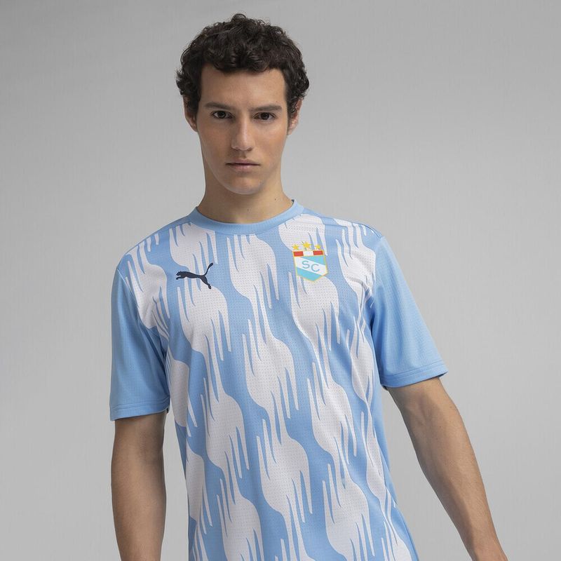 PUMA - Polo Deportivo Hombre Sporting Cristal Prematch Jersey