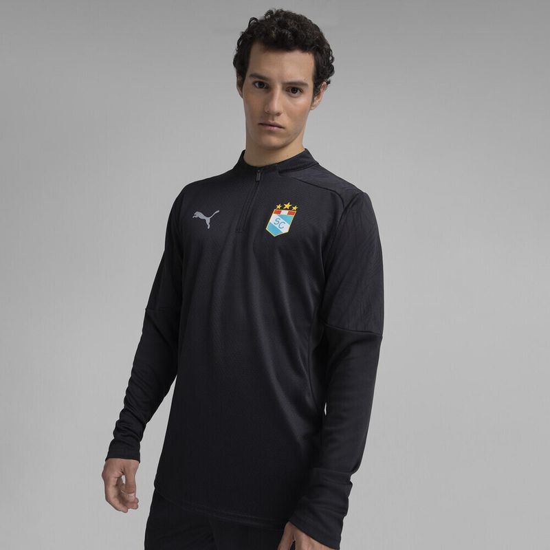 PUMA - Casaca Deportiva Sporting Cristal Training 1/4 Zip Top
