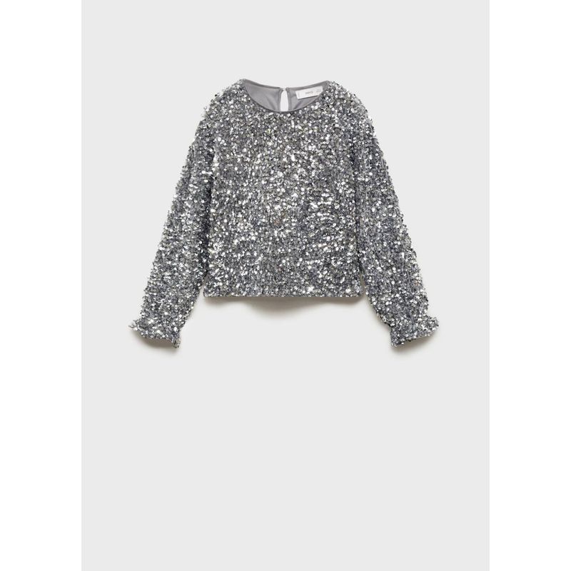 MANGO KIDS - Blusa Manga Larga Niña Mango Kids