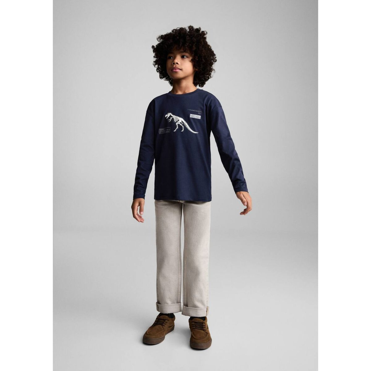 MANGO KIDS - Polo Manga Larga Niño Algodón Mango Kids