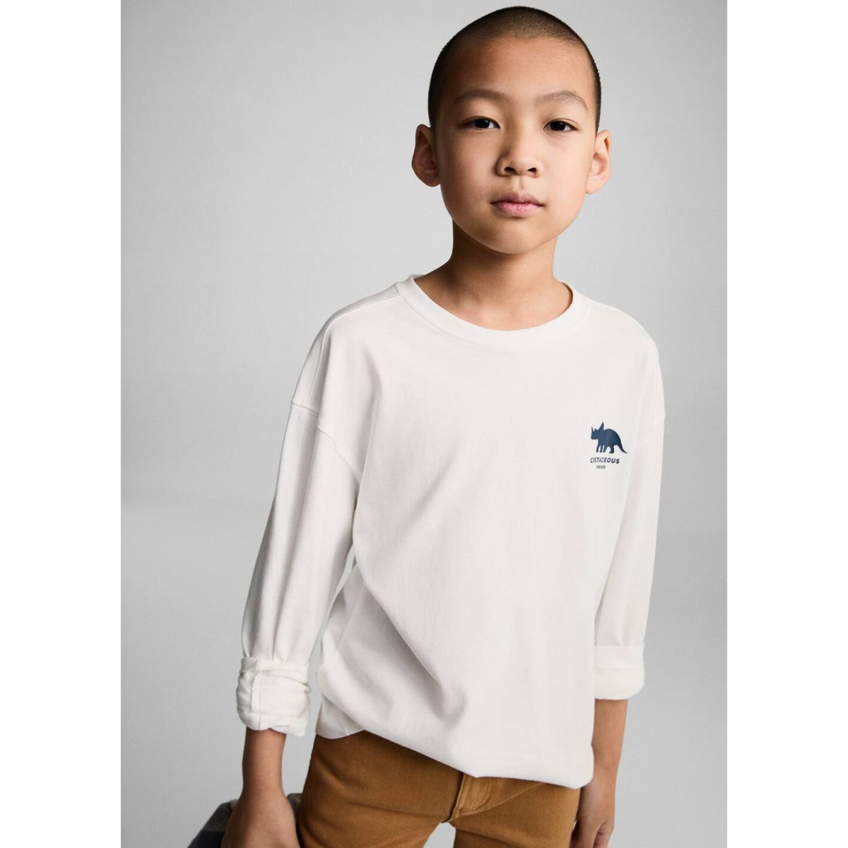 MANGO KIDS - Polo Manga Larga Niño Algodón Mango Kids