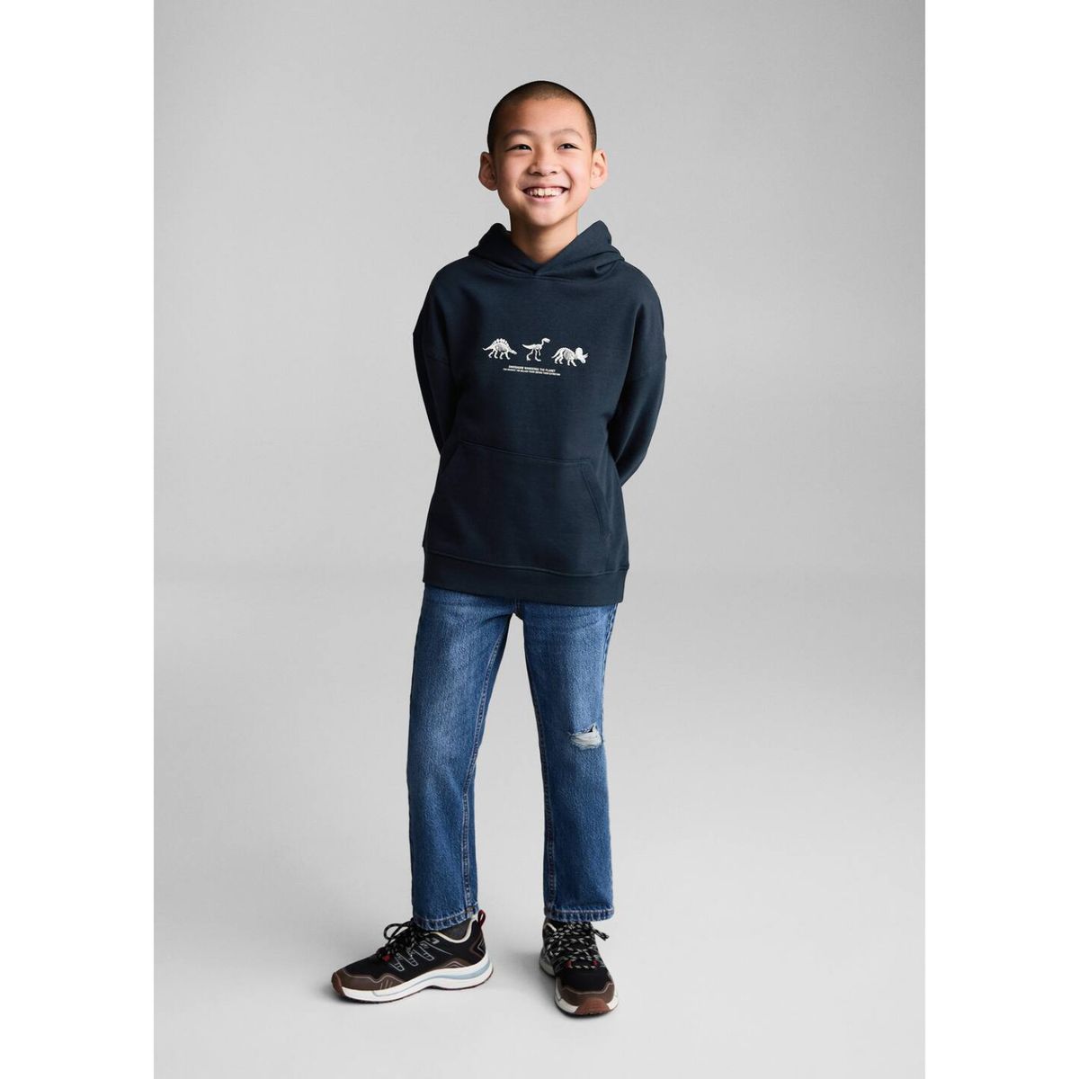 MANGO KIDS - Polera Niño Algodón Mango Kids