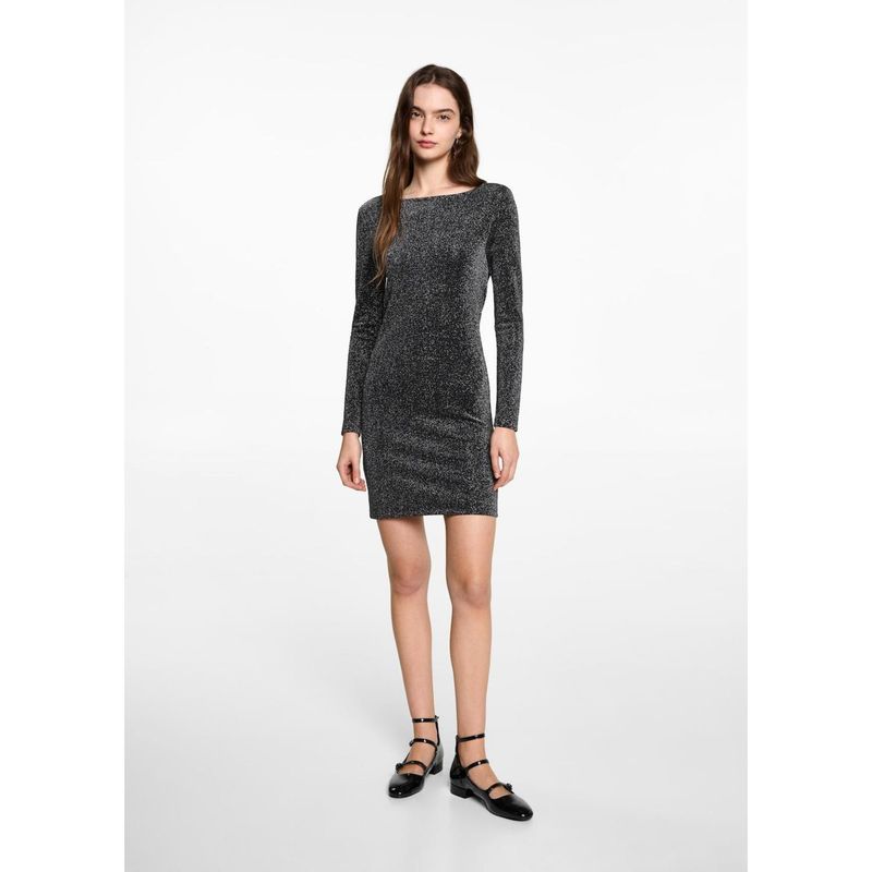 MANGO TEEN - Vestido Corto Casual Mujer Mango Teen