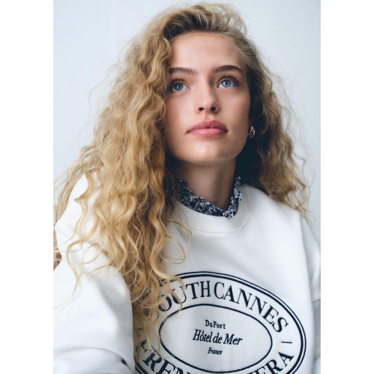 MANGO TEEN - Polera 100% Algodón Mujer Mango Teen