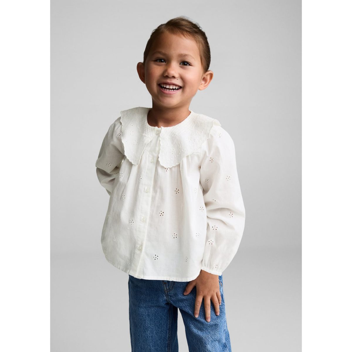 MANGO KIDS - Blusa Bebé Niña Algodón Mango Kids