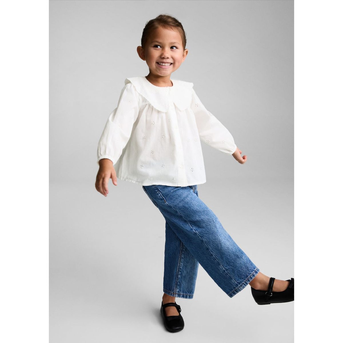 MANGO KIDS - Blusa Bebé Niña Algodón Mango Kids