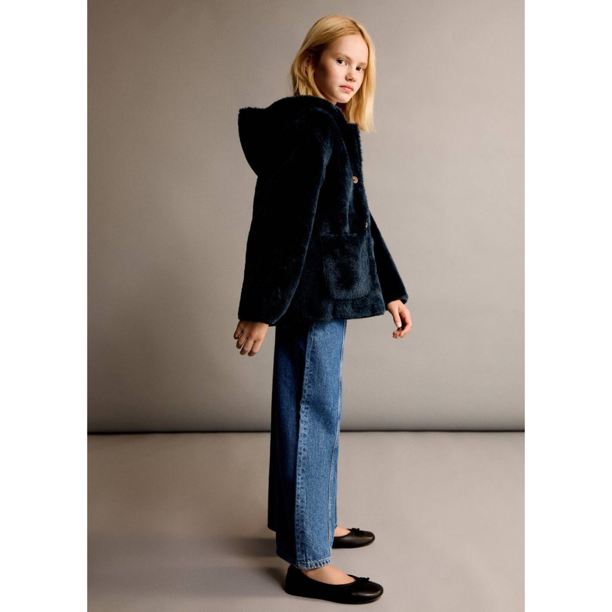 MANGO KIDS - Casaca Niña Mango Kids