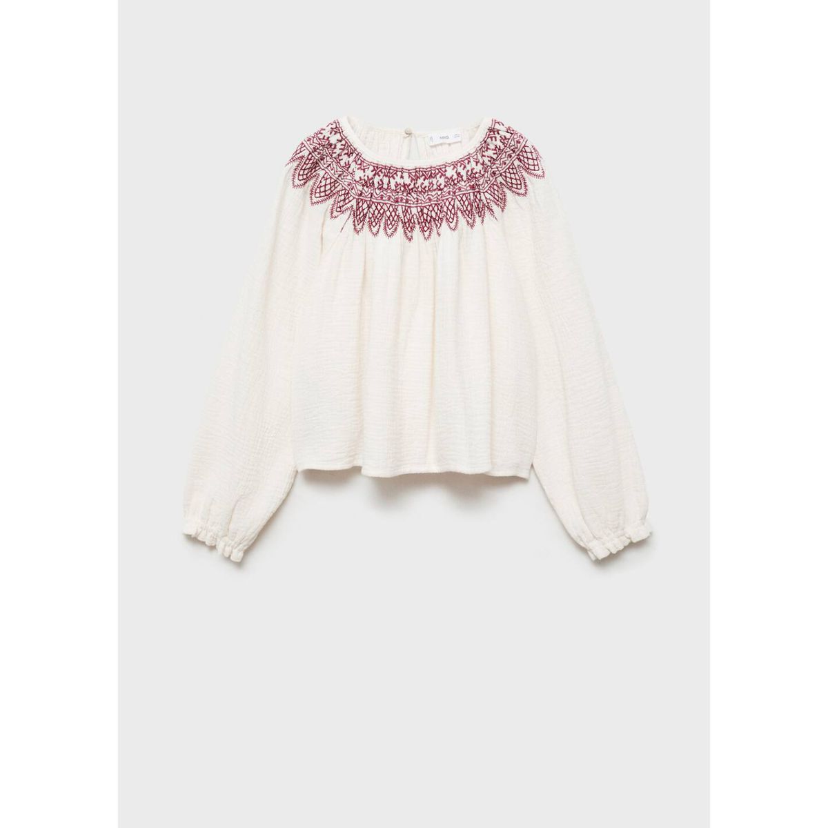 MANGO KIDS - Blusa Niña Algodón Mango Kids