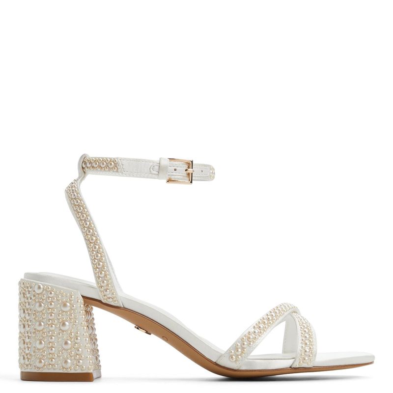 ALDO - Sandalia De Vestir Mujer Blanco Aldo