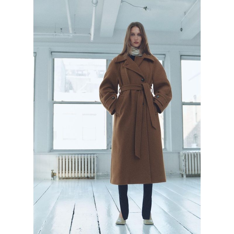 MANGO - Abrigo Casual Mujer Mango