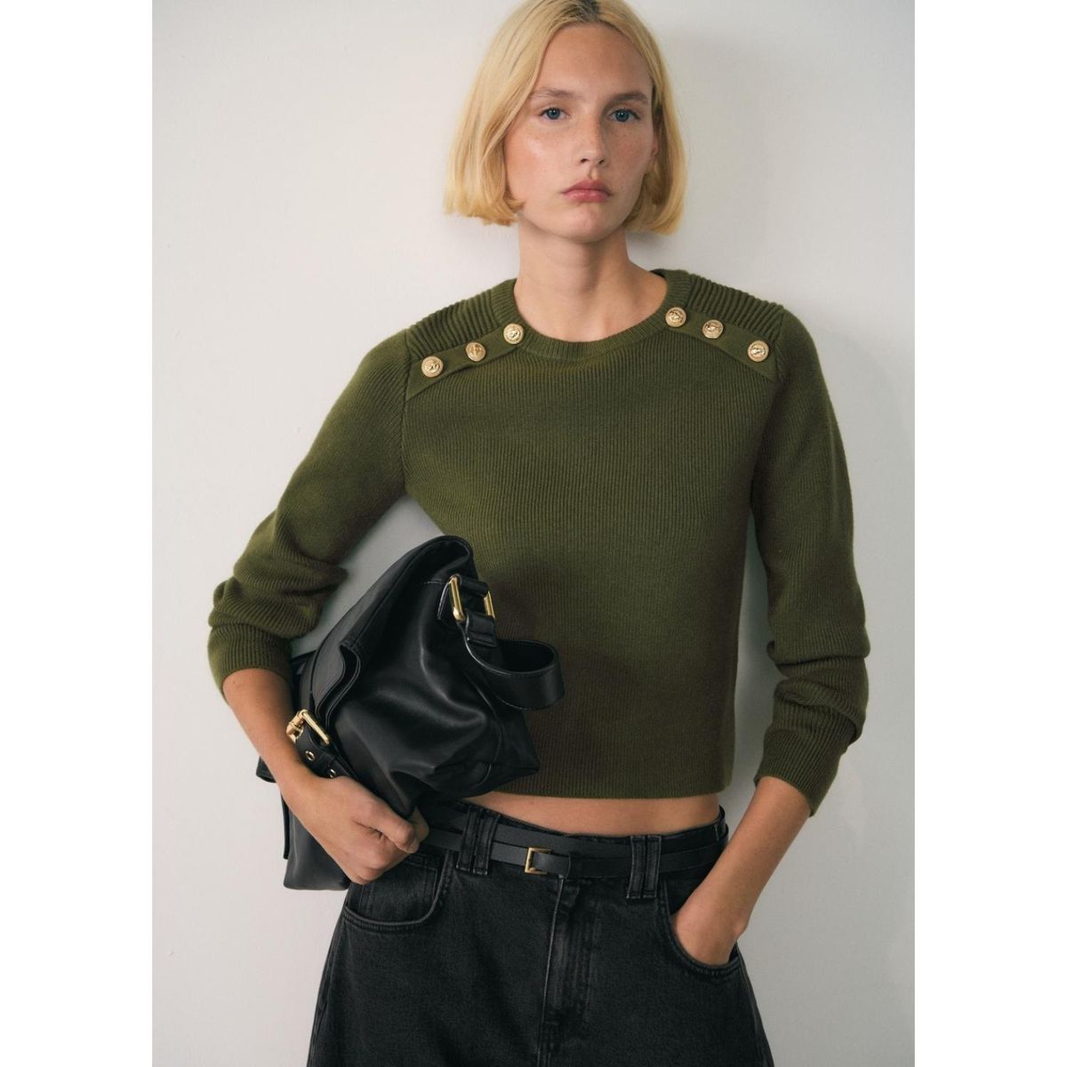 MANGO - Chompa Casual Mujer Mango