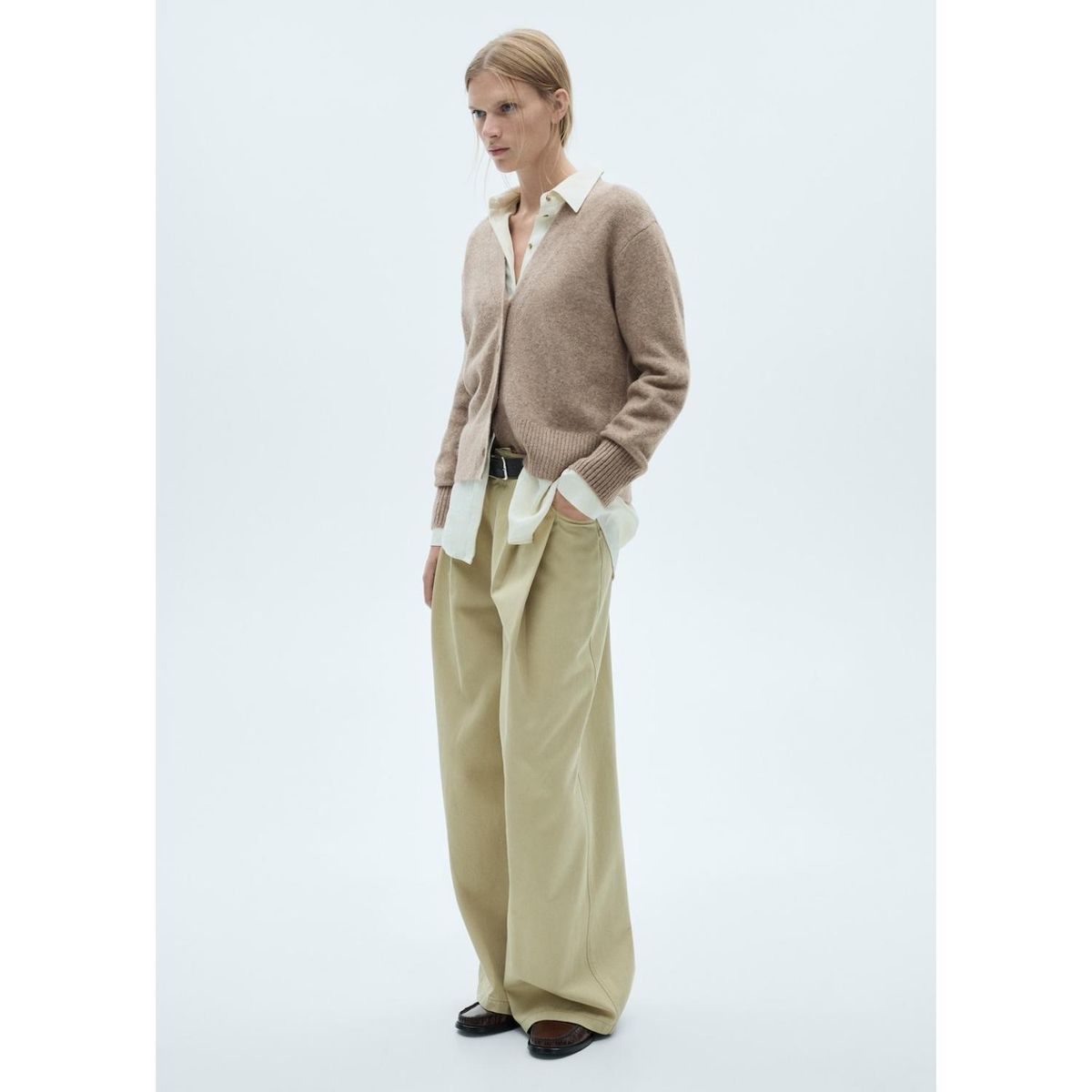 MANGO - Cárdigan Casual Mujer Mango