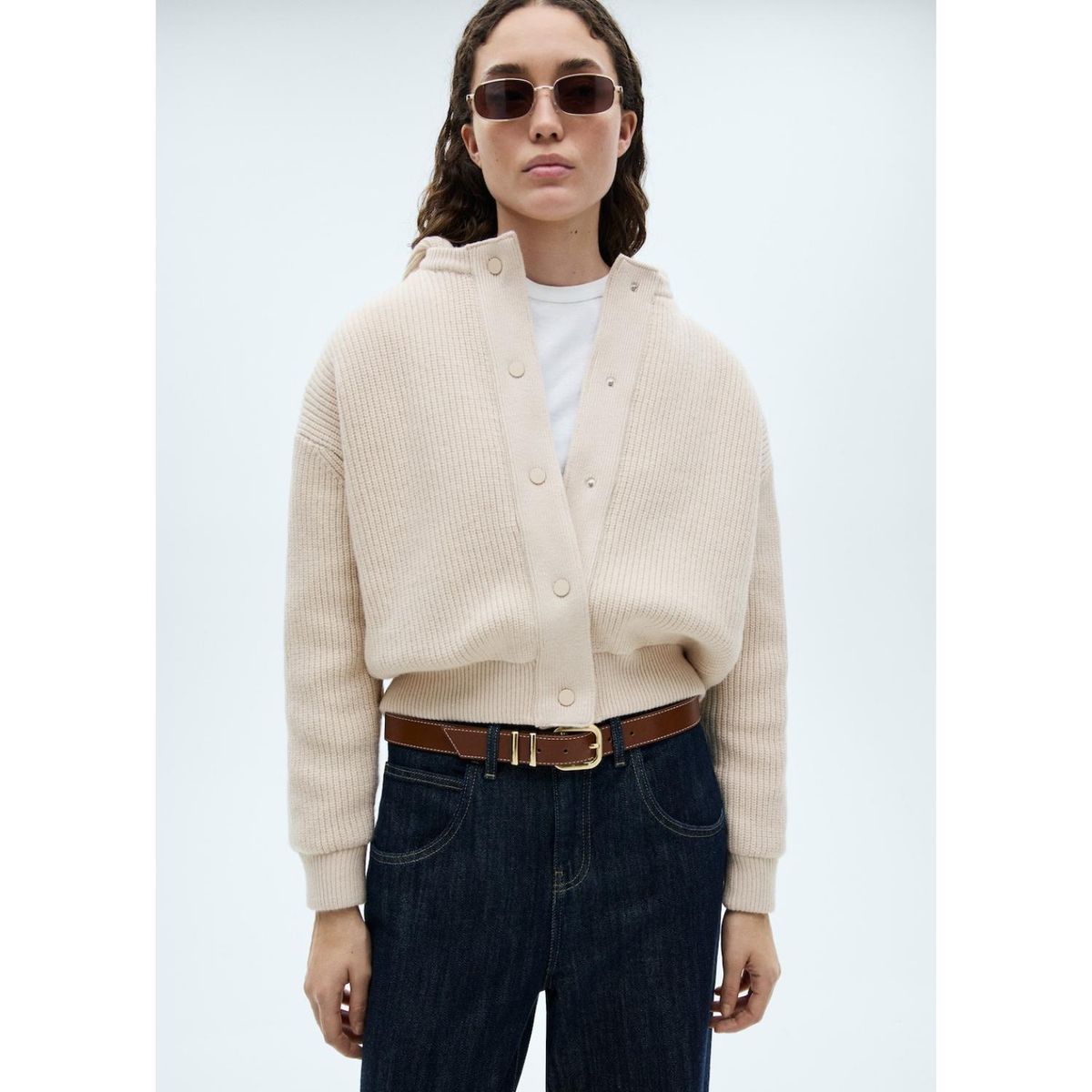 MANGO - Casaca Casual Mujer Mango