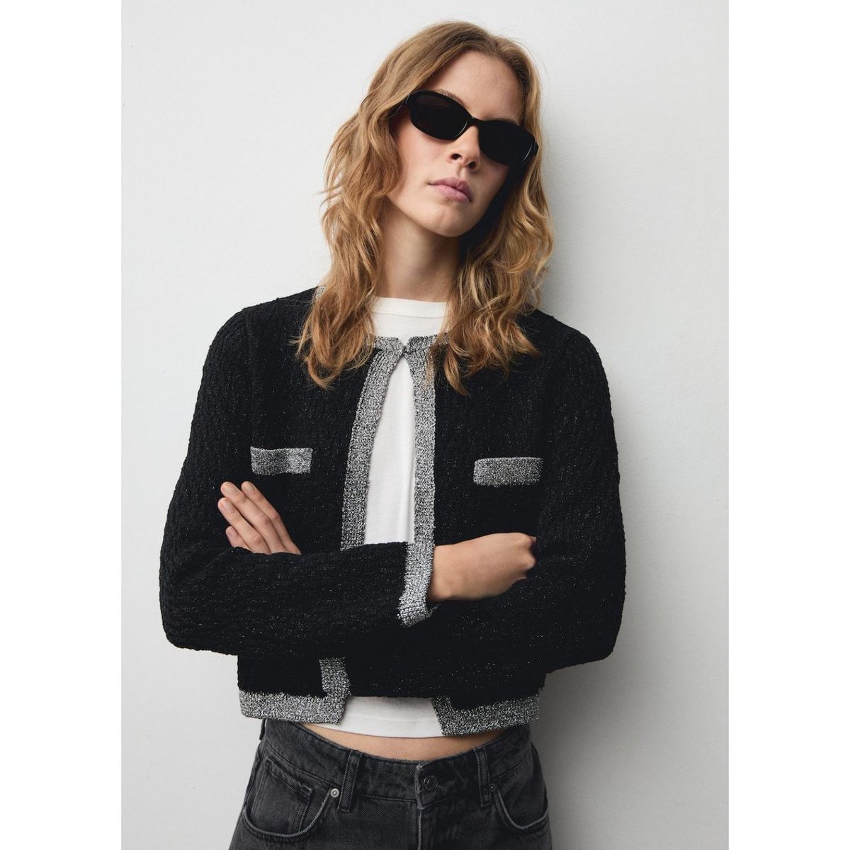 MANGO - Casaca Casual Mujer Mango