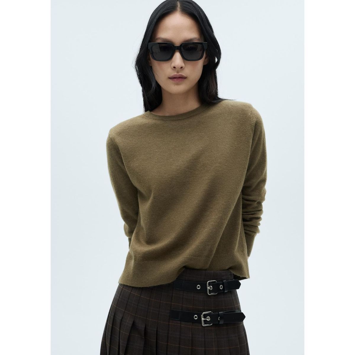 MANGO - Chompa Casual Mujer Mango