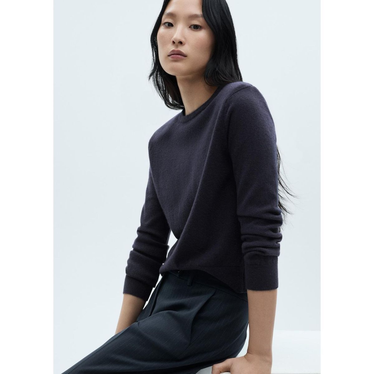 MANGO - Chompa Casual Mujer Mango