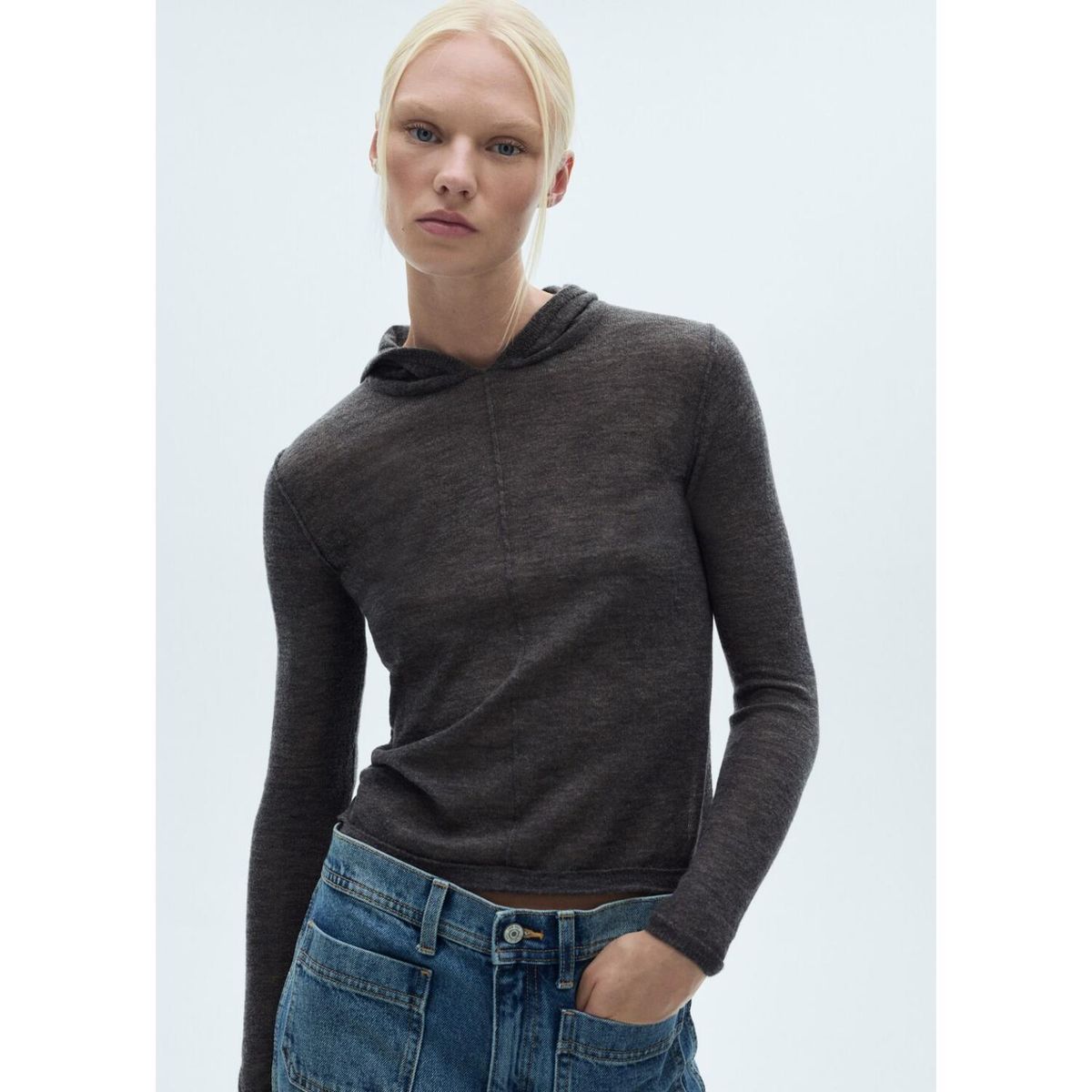 MANGO - Chompa Casual Mujer Mango