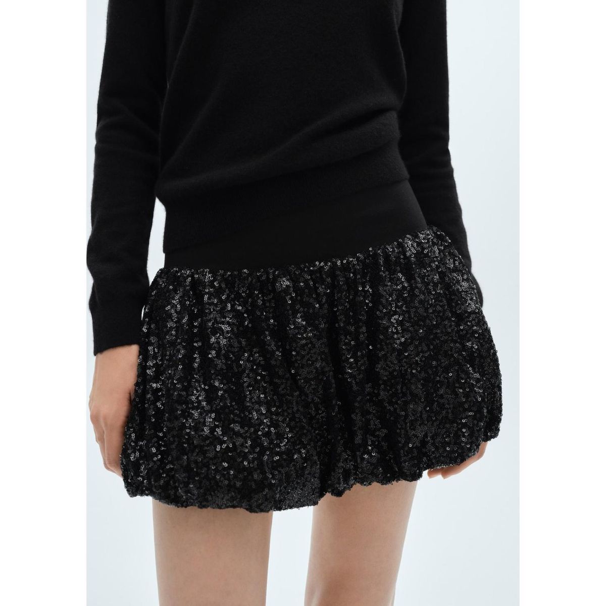 MANGO - Falda Corta Casual Mujer Mango