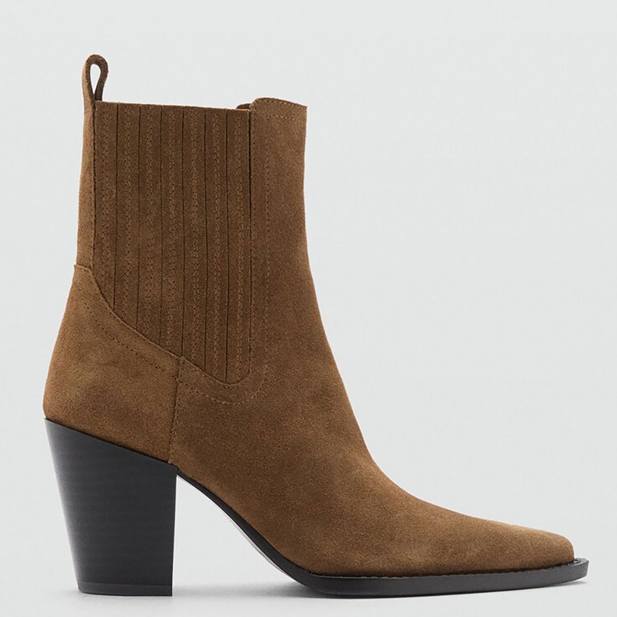 MANGO - Botin Mujer Mango Serraje