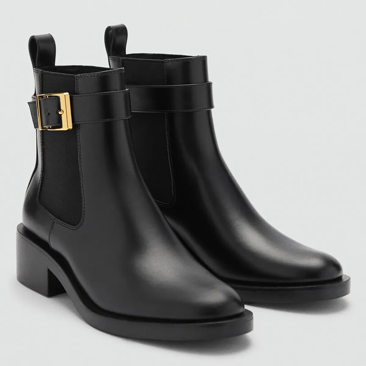 MANGO - Botin Mujer Mango Serraje