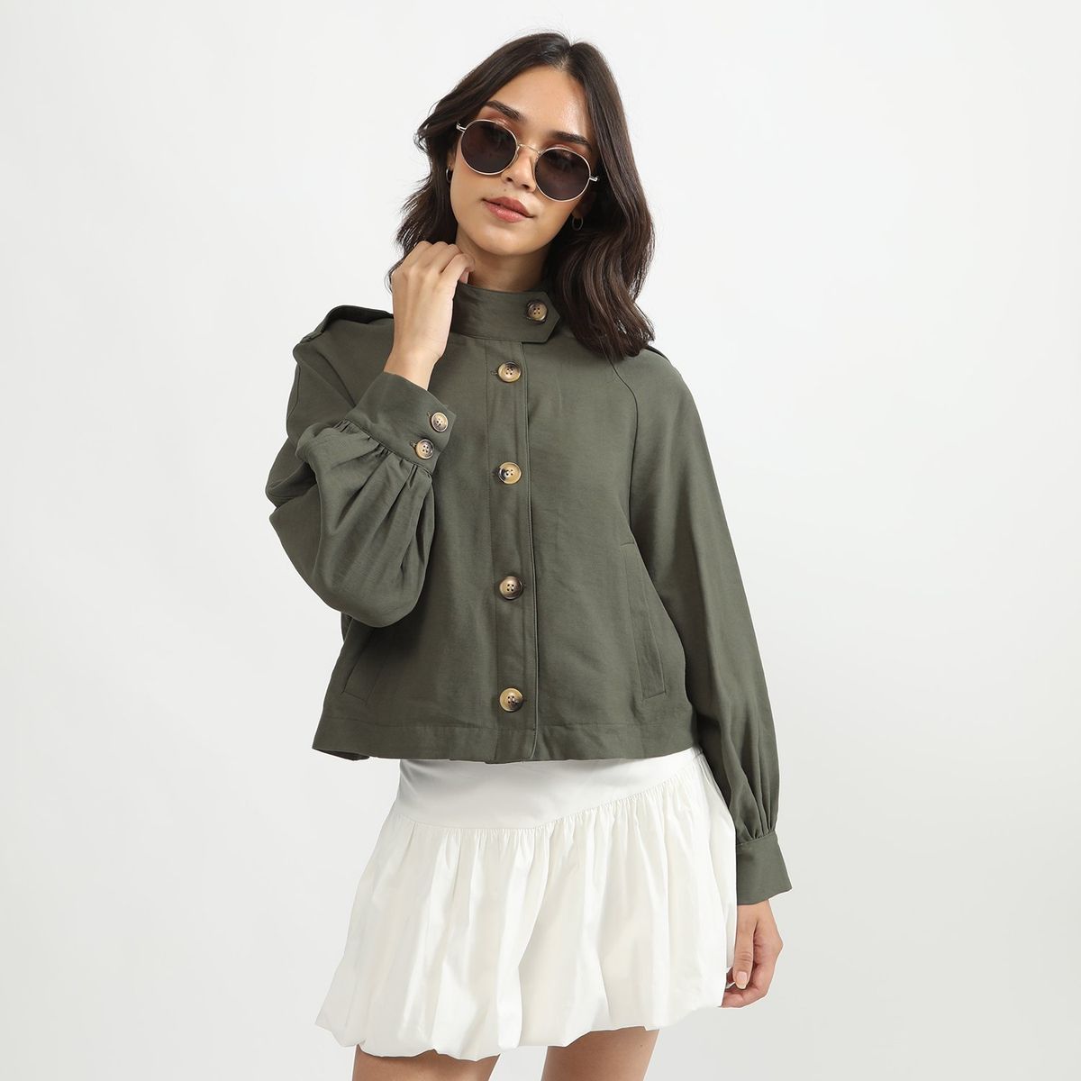 SYBILLA - Casaca Casual Mujer Sybilla